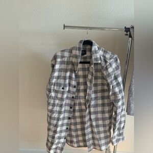 Men’s extra large rip curl plaid button up